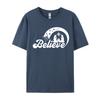 Merry Christmas Believe Brand Crazy Geek T Shirt Oneck Cotton Unisex Luxury Designer Tshirts Geek T Shirt Wholesale