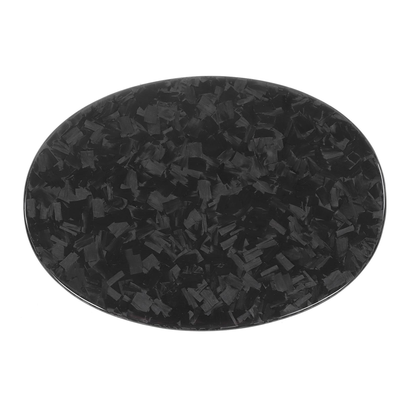 Carbon Fiber Fuel Tank Cover Trim Gas Cap Lid Sticker Fit for Alfa Romeo Giulia 2015‑2020