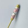 Antique Metal Candle Extinguisher With Decorative Antique Enameled and Long Handle Wick Flame Snuffer For Household Use