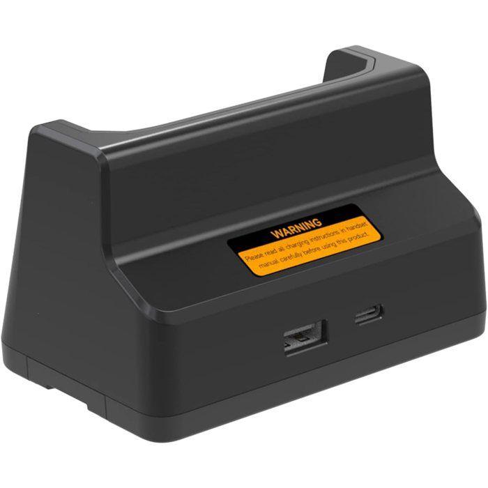 Desktop Charger - ULEFONE - Black - 10 W - USB-C - Charging Stand for Android