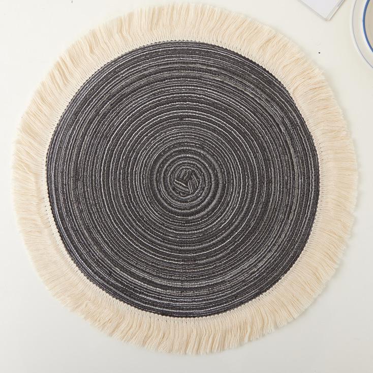 Ramie Cotton Table Mat - Insulation Pad & Tea Coaster for Dining