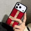 Capa Case for iPhone 17 Air 16 Pro Max 15 Plus 11 13 Mini 14 12 Back Phone Cover Denmark Flag