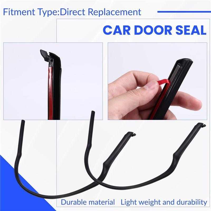 Lasting For BMW X5 X5M F15 2014-2018 Car Rear Door-Front Seal Left & Right 51767318509 51767318510