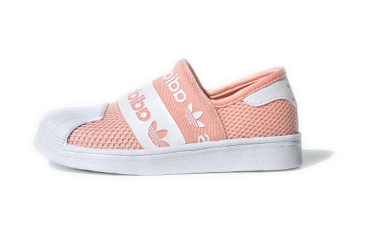 

Adidas Originals SUPERSTAR Smr 360 C Low top Kids Skateboarding Shoes Pink White Children Aged 3 7 Years Old EG7886 30.5