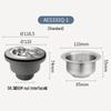 ARROW Kitchen Sink Double Basin Drain Pipe Kit