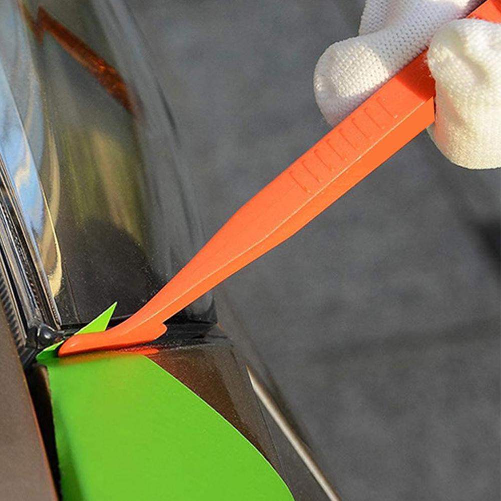 Magnet Langer Stiel Mikro-Rakel Auto-Folierung Kante Ecke Fenster-Tönungs-Schaber Vinyl-Verkleidungs-Werkzeug Auto-Reparatur-Zubehör