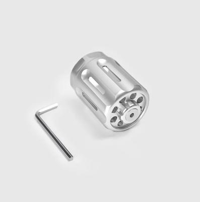 GOLDFAUST Mono Veer Voorbelasting Clip Onderdelen Custom Onderdelen S36, S46, TTX36 Achtervering Cover Z900RS Ducati (Zilver)