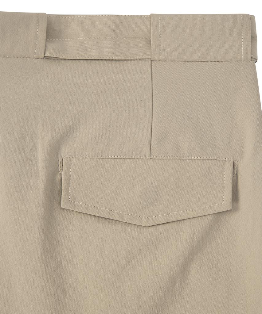 EZIO Belted Pocket Wide Pants - Beige