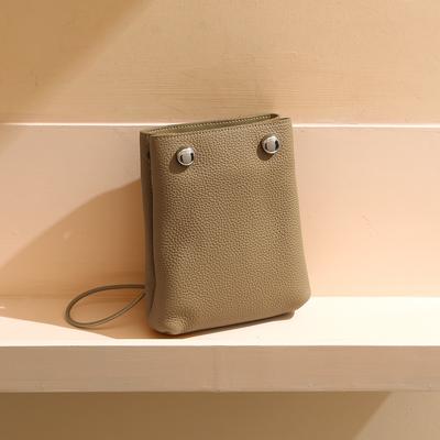 2025 neue Handy-Tasche modischer und schlichter Stil Leder Damen-Tasche Reise klein frisch Schulter Umhängetasche