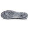 Anta TF Turf Artificial Ground Anti Slip Wear Resistant Soccer Shoes Men's White Gray Sneakers