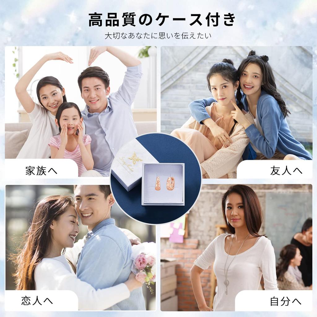 StoryMidir Cherry Blossom Flower Hoop Pink Japanese 925 Hypoallergenic To Spring Sakura Hoop Rose Gold Gift for White Anniversary Earrings, Earrings,