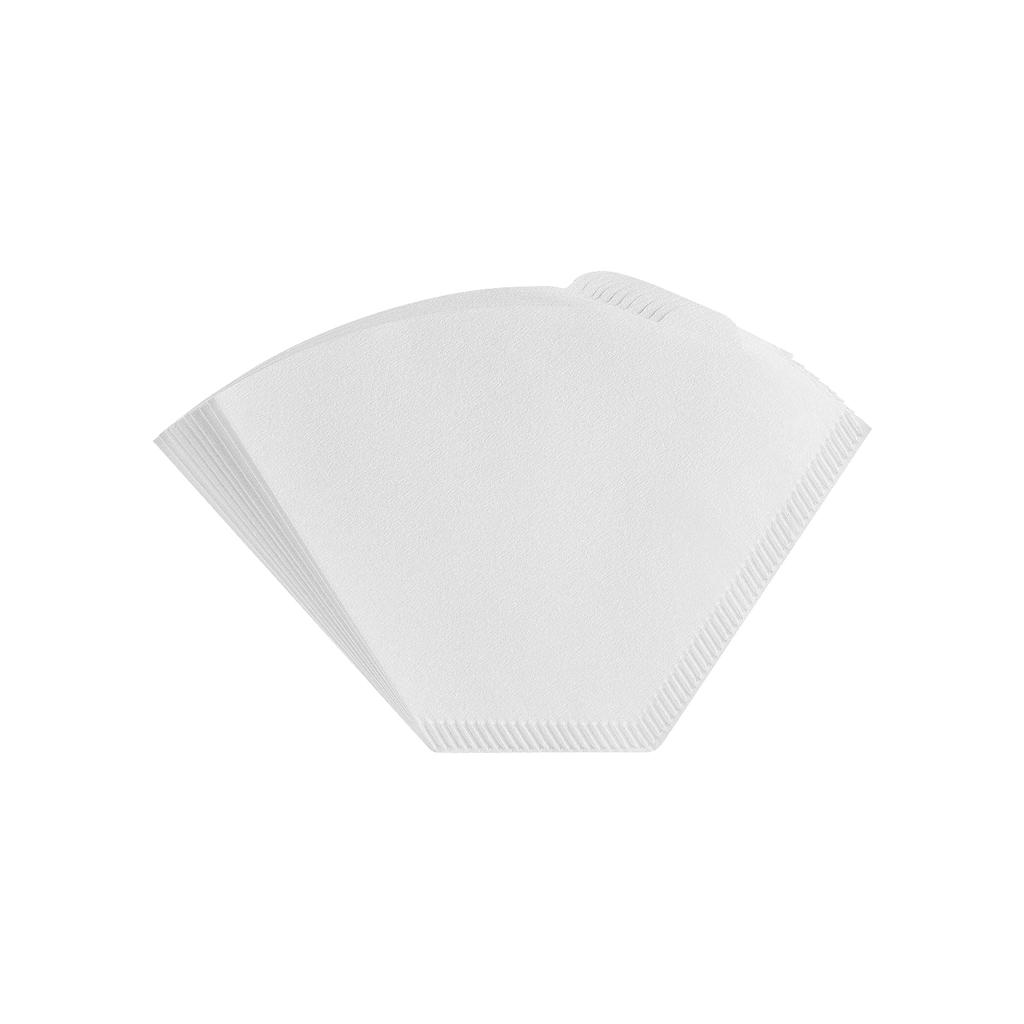 MHW-3BOMBER Disposable Coffee Filter Paper Pour Over Coffee Dripper Accessories Filters 2 Cone Paper 1-4 Cup Home Barista Tools