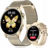 Damen-Smartwatch FÜR Mädchen Geschenk AMOLED Silikon Smart-Armband