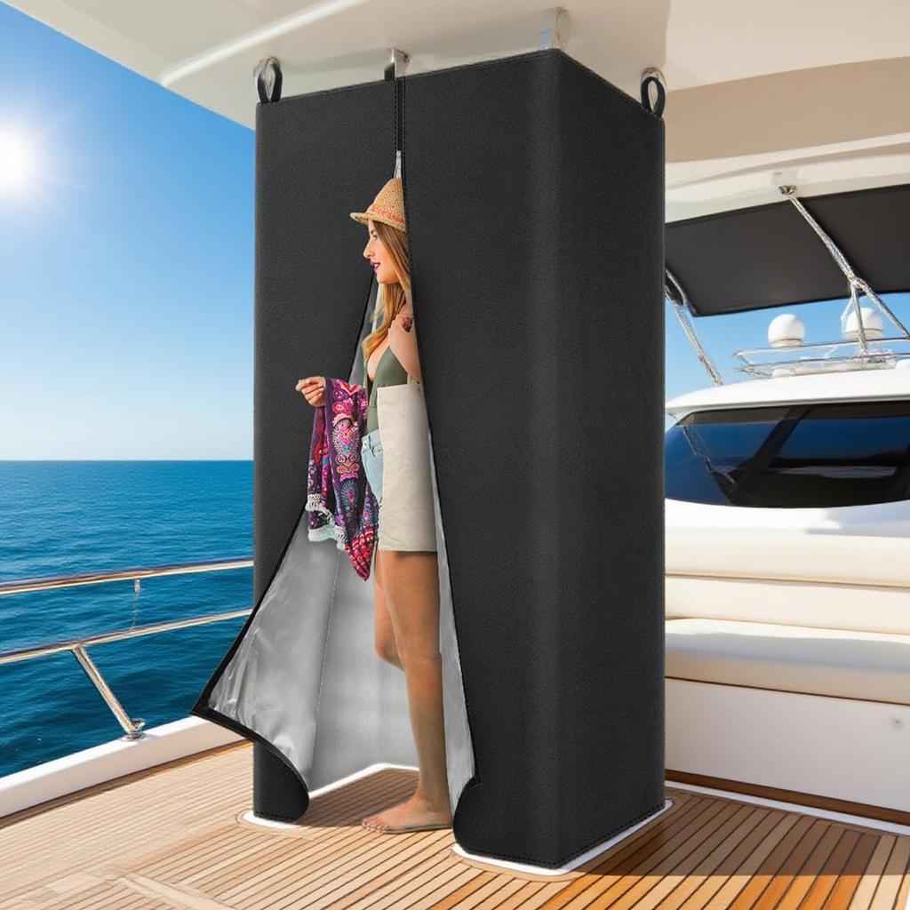 Boat Changing Room 420d Instant Changing Room Shower Awning Enclosure Dressing Shelter For Camping Outside Pontoon Women Men