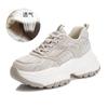 Leather Daddy Shoes 2025 Spring New Women's Thick-soled Velvet Single Shoes Casual Sports Versatile Flat-soled Women's Shoes Trend