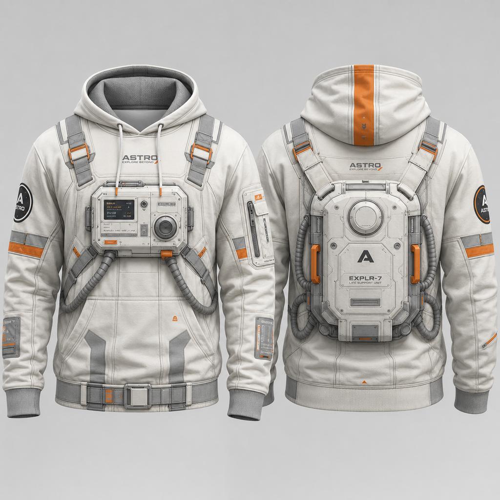 Women Desert Explorer 3D Printed Hoodie Polyester Pullover Outdoor Adventure Cosplay Long Sleeve Casual Sweatshirt Unisex