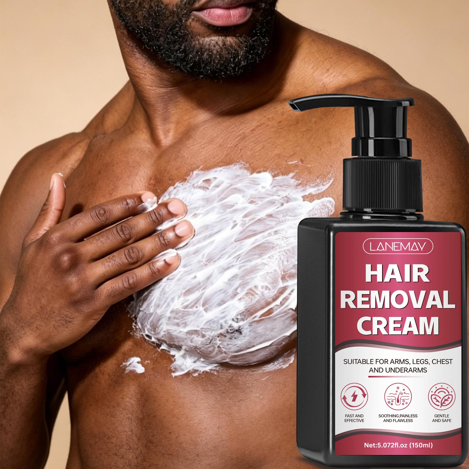 Hair Removal Cream-Fast And Effective-Soothing, Painless And Flawless-Gentle And Safe-Suitable For All Skin Types, 150ml
