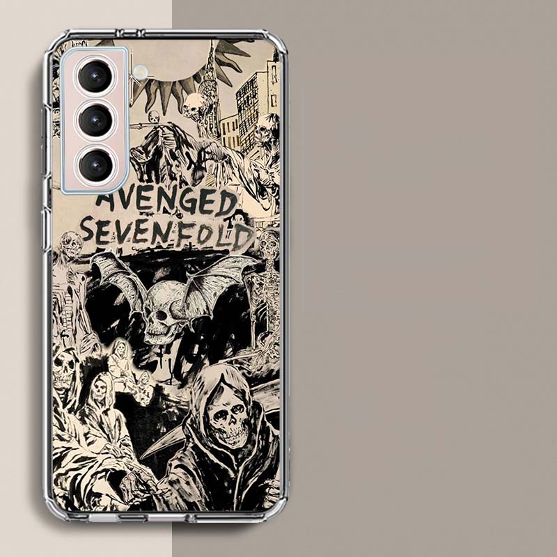 A-Avenged Sevenfold Phone Case For Samsung A16 A26 A36 A56 A17 A15 A25 A35 A55 A14 A24 A34 A54 A04S A05S Galaxy Note 20 10 9 8 A