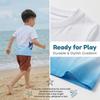 Summer New Boys' T-Shirt Round Neck Children'S Short Sleeve T-Shirt Knitted Cotton Shark Print Children'S Sweatshirt
