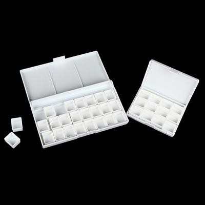 12/24Grid Watercolor Palette Empty Palette Paint Tray Box + 12/24 Little Boxes