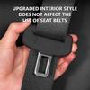 SEAMETAL 2pcs Car Seat Belt Cover Protector Universal Seat Belts Padding Anti Scratch Silicone Protective Sleeve Accessories