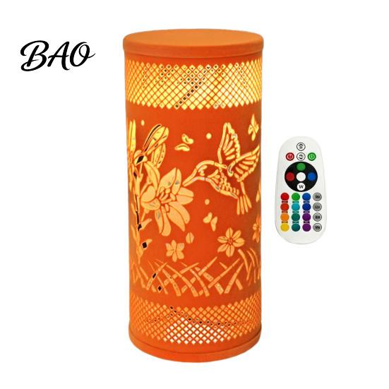 Decorative Lighting USB Butterfly Projector Lamp, RGB 16 Colors Lamp with Remote Bedroom Night Light Control, Hollow-out LED for Living Room