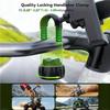Universal Motorcycle Bike Phone Holder with Vibration Dampener, Adjustable Handlebar Mount for iPhone Samsung Smartphones