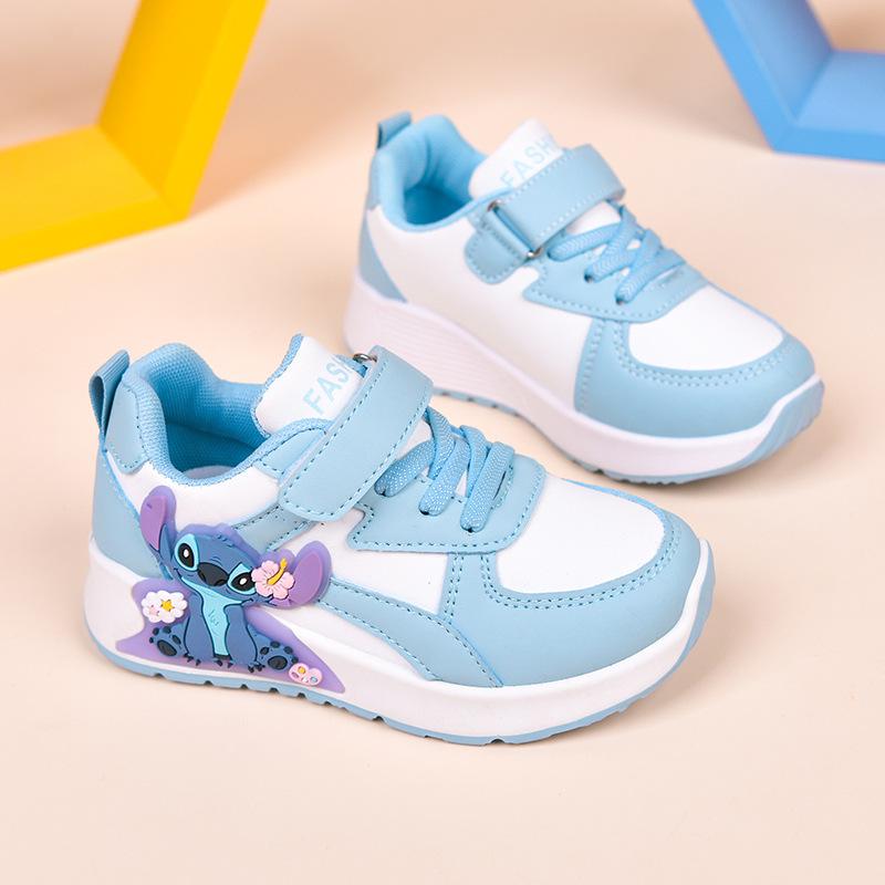 Children's Breathable Cartoon Canvas Shoes - White, Wear-Resistant, Low-Top, Flat, Casual for Little Boys and Girls