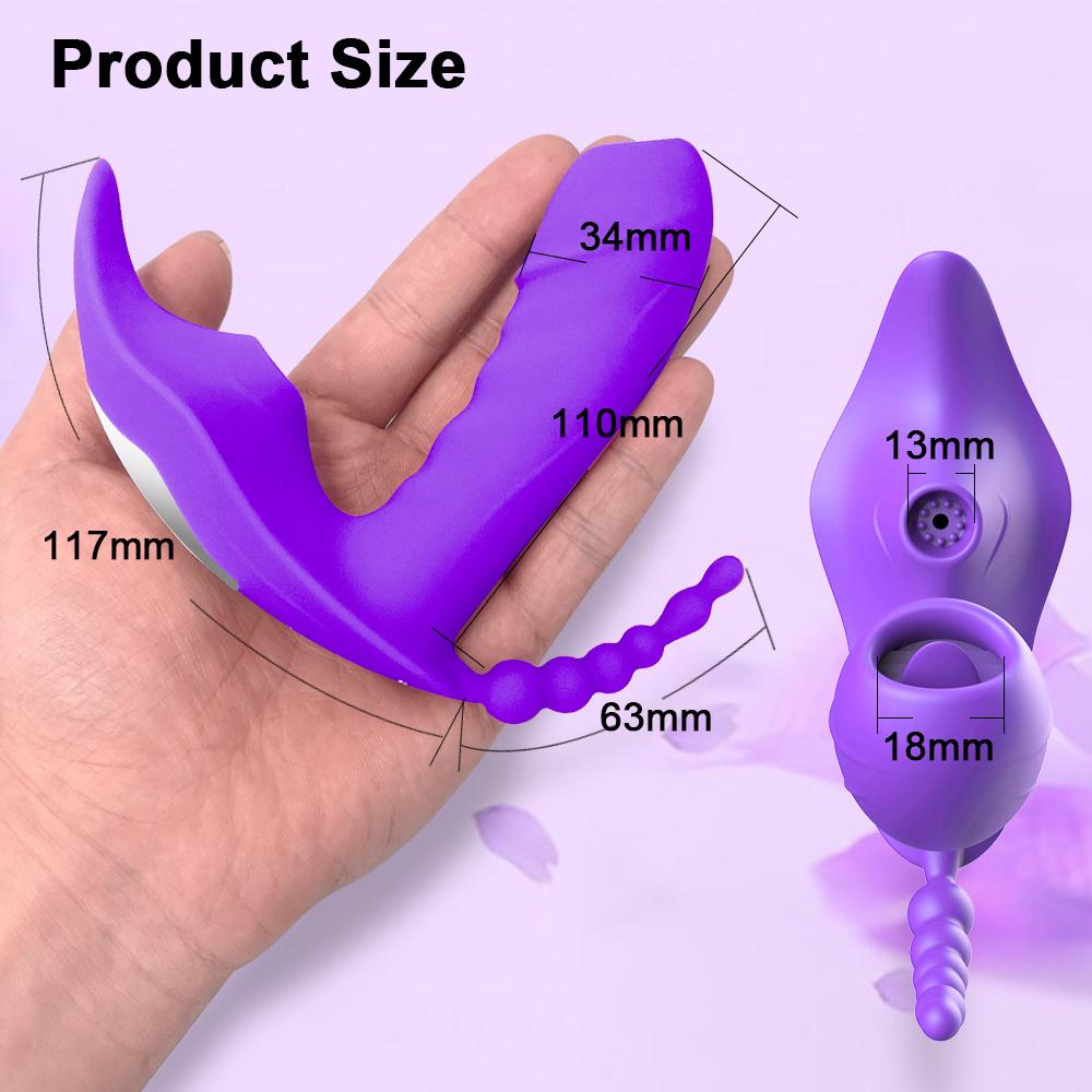 3 in 1 Women Wireless Remote Control Bluetooth APP Vibrator Sucker Clitoris Stimulator Sex Toys for Couple Adult 18