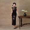 Velvet sleeveless national style new Chinese style Suzhou autumn cheongsam improved young 1011 new women's high-end feeling spring and autumn