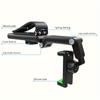 1080 ° Rotating Visor Mobile Phone Car Holder Universal Mobile Phone Holder Multi-function Mobile Phone iPhone 7 Inch Support Phone