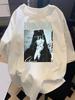 2026 Summer Fashion Vintage Rihanna Pattern T-shirt, Unisex Short Sleeved Rihanna Shirt, Rihanna Casual Wear, Classic Round Neck