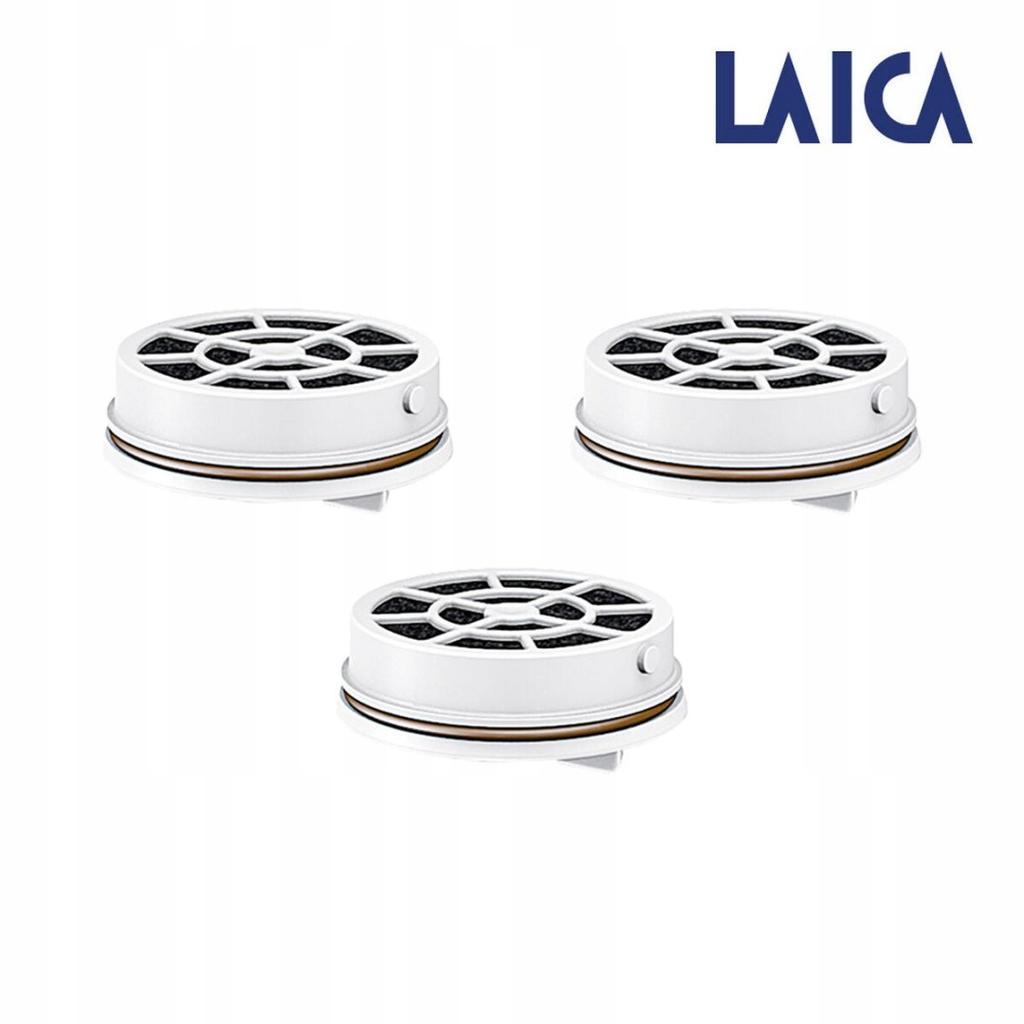 LAICA FAST DISK Wasserfilter 3 Stück. Filterkartuschen für Filterflaschen und Karaffen