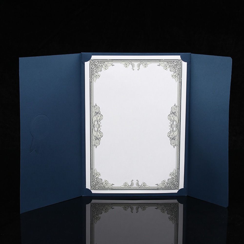 10 Sheets Plain Inner Page A4 Certificate Inner Page Diploma Cardstock Paper  Award Certificate