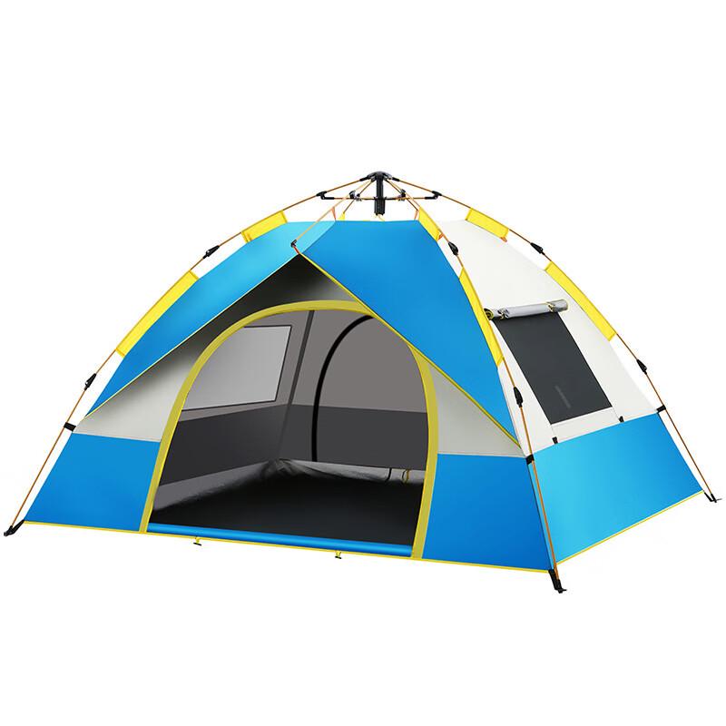 Automatic Outdoor Camping Tent with Mat