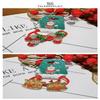 2Pcs/Set 2026  Christmas Hair Accessories Girls Festive Santa Claus Hair Ties Cute Red Hairpin Kid Holiday Party Hairpins