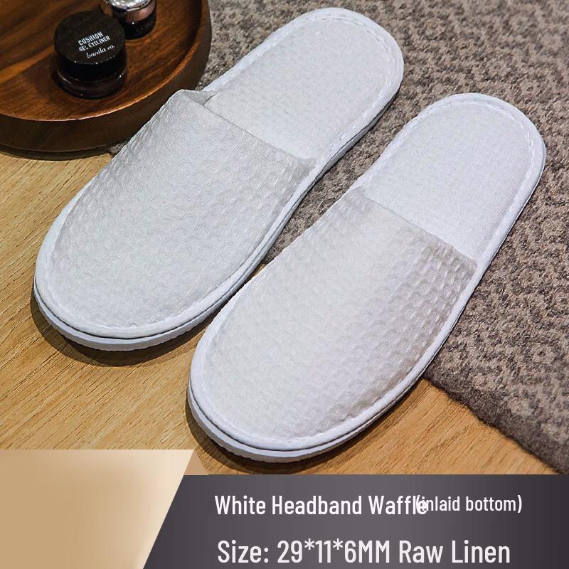Double Core Disposable Waffle Slippers