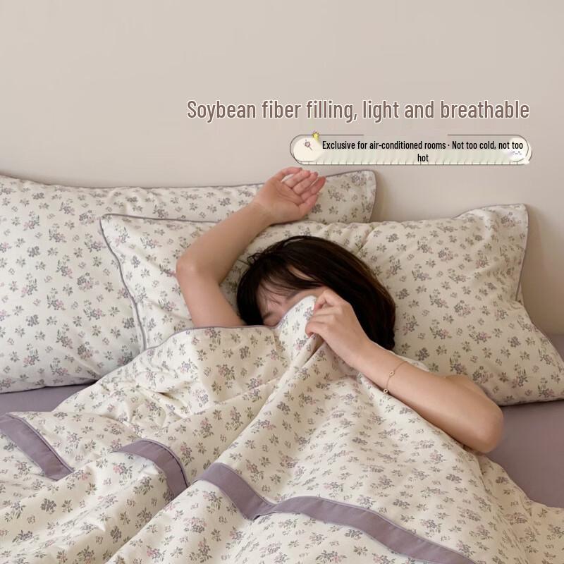 Cotton Soybean Summer Comforter