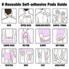 Dual Channel Pain Relief TENS Unit with 8 Electrode Pads for Muscle Stimulation Therapy