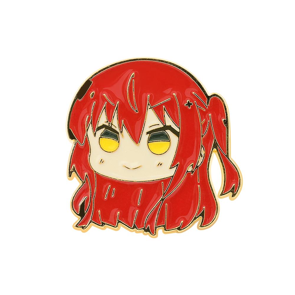 

Bocchi The Rock Anime Enamelled Brooch Pin Clothing Backpack Lapel Badges Accessory Gifts