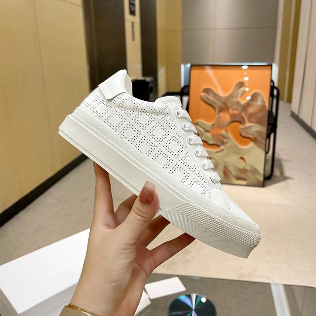Nuove Scarpe Bianche Donna Stringate Punta Tonda Sneakers Comode Piatte Scarpe Casual Uomo Scarpe da Passeggio Primavera e Autunno