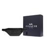 Coach Charter 32 Classic Monogram Zipper Adjustable Shoulder Strap Canvas And Leather Crossbody Chest Waist Bag Large Men Bags Black C7700-CHR