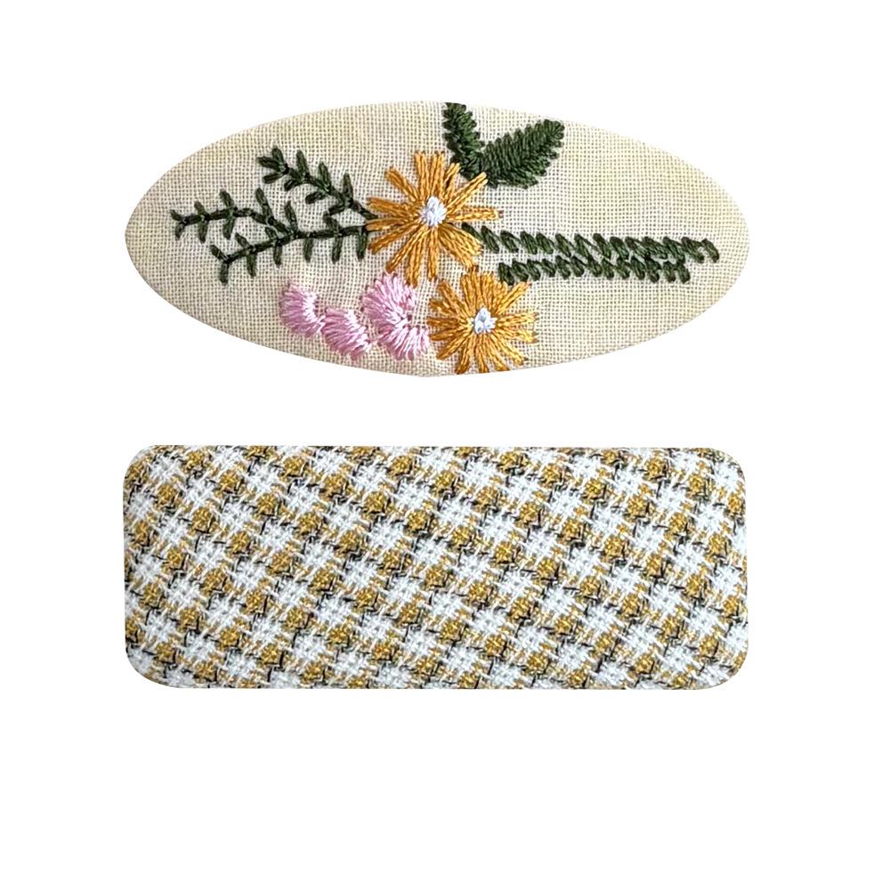 Sweet Coffee Cream Bow Hair Clip for Girls