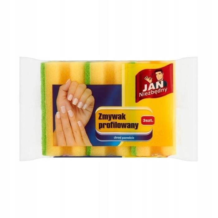 Jan Niezbędny Profiled Kitchen Sponge for Dishwashing