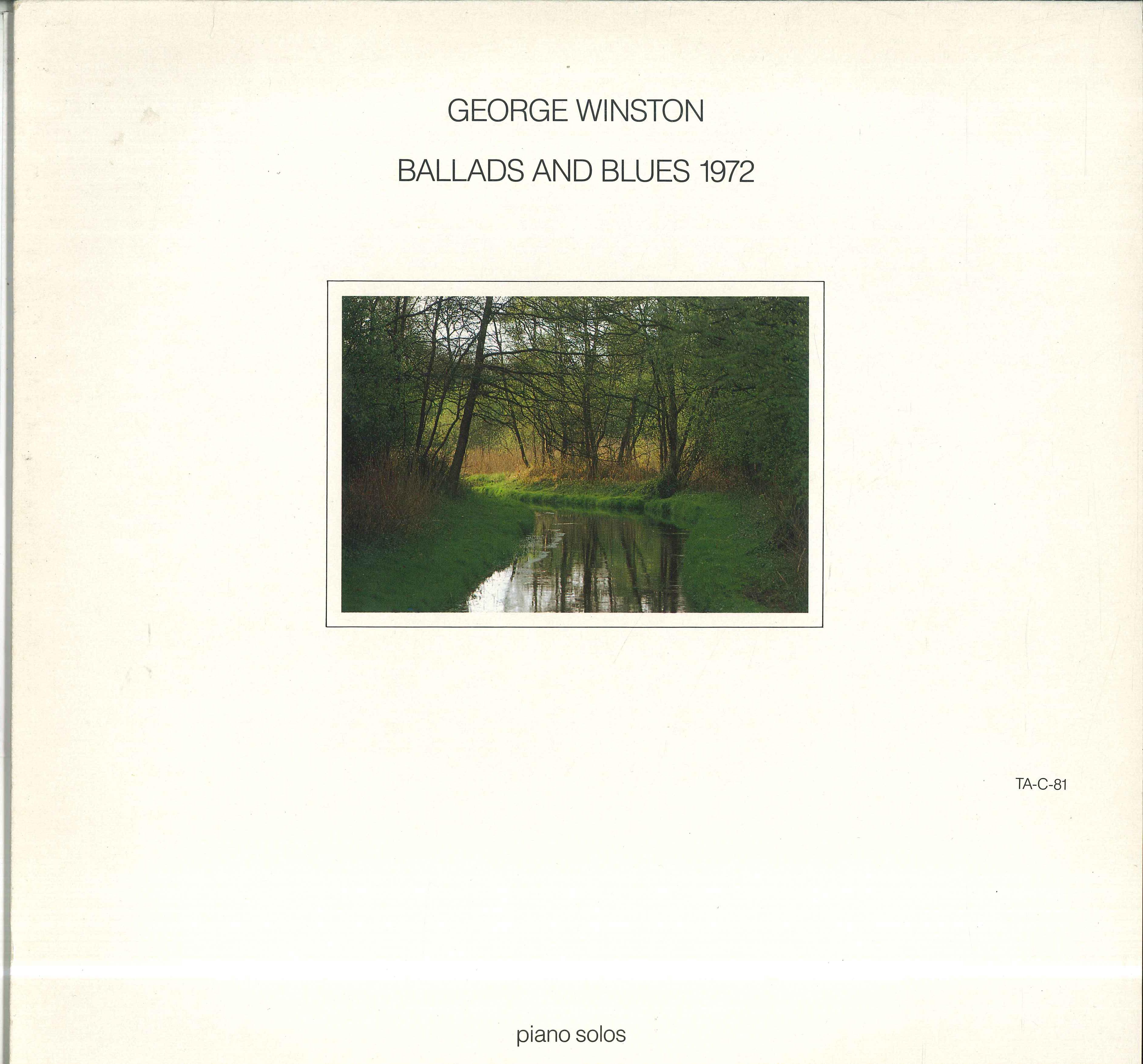 

LP Record GEORGE WINSTON Ballades And Blues 1972 626133AP WINDHAM HILL RE 1985 Germany Jazz Used
