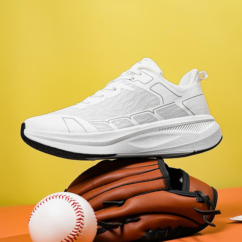 Large size wide palm ultra-light running shoes sports casual shoes running shoes summer breathable mesh running shoes men