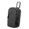 Camera Pouch TG7 TG6 TG5 TG4 Cameras Black Zipper Case Clip Loop Hiking Travel Backpack Storage Safe Quick Access Compact Nylon Carabiner Carry Belt.