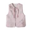 Vintage Buckle Temperament Year Women Festive Top Vest Vest