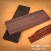 Premium Wood Guitar Bridge Smooth Vintage Guitar Bridge Replacement for Folk Guitar Enthusiasts