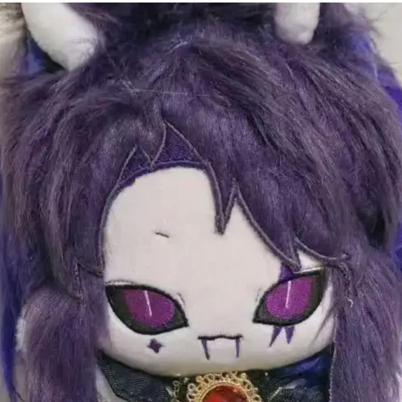 20cm Jester Circus Harlequin Plush Doll Cute Dress Up Cotton Puppet Gift no Skeleton